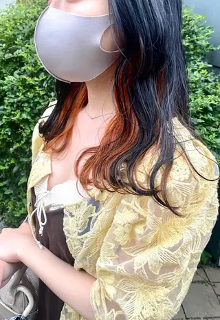 カラー RAIMA ハイトーン/レイヤーのヘアスタイル