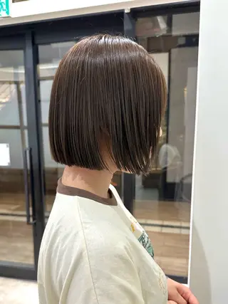 ショート sea by luvismけやき通り2号店所属・ボブ/ショート/ 縮毛矯正/岸本恭明のヘアスタイル