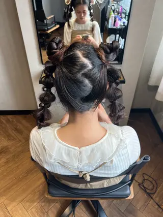 ヘアアレンジ 髙橋 秀果のヘアスタイル