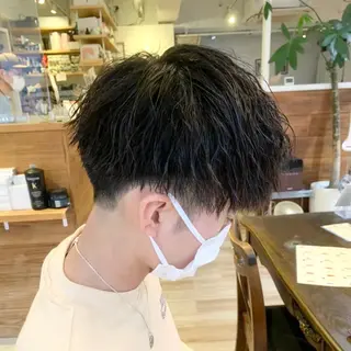 ショート パーマ メンズ ｺﾄﾐ【メンズ特化】 女子ウケ提案🫶🏻のヘアスタイル