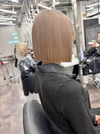 ミディアム GARTE所属・ゲンキ /カットモデル募集のヘアスタイル