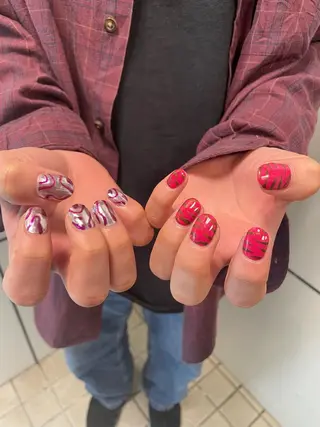 メンズ ネイル メンズ/艶髪/カラー サクラ🌸のヘアスタイル