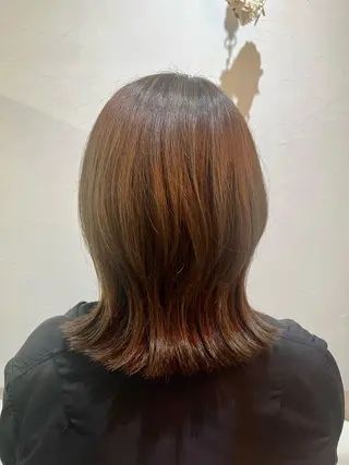 ミディアム カラー LITTLE BRIO.所属・LITTLE BRIO. さこのヘアスタイル