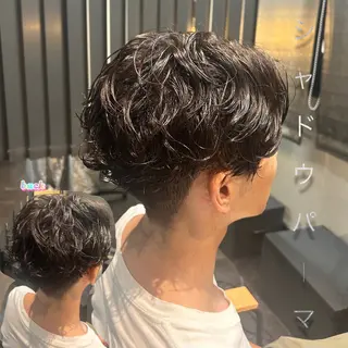 パーマ メンズ メンズパーマ専門店 【店長】⚜️イチカワのヘアスタイル