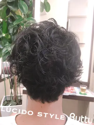 ミディアム パーマ ROSSO 川口店所属・アザマ　ヤスカツ _rosso 川口のヘアスタイル