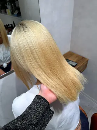 ミディアム カラー 髪質改善lab.em.梅田店所属・大森 一慶のヘアスタイル