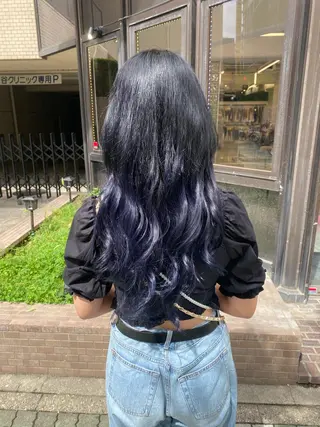 ロング 中村 海星のヘアスタイル