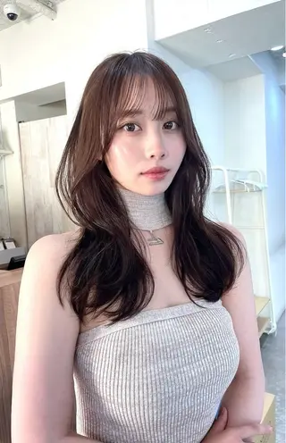 ミディアム カラー TOI所属・内野   龍海 / レイヤーカットのヘアスタイル