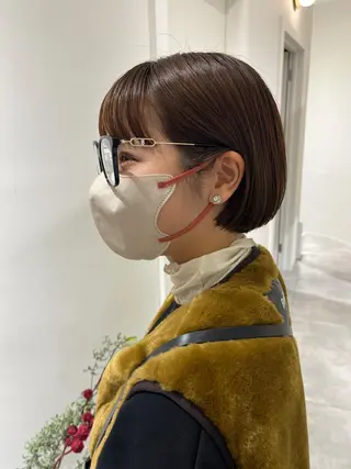 ショート 似合わせ/レイヤー/ ボブ/西島 絢香のヘアスタイル