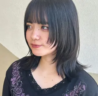 ミディアム 髪質改善/レイヤー/ 井上　陽のヘアスタイル