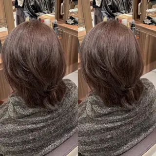 セミロング カラー 🌀メンズパーマ/ 美髪縮毛矯正💎萌のヘアスタイル