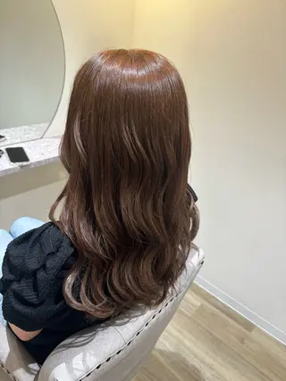 セミロング 中田 渚のヘアスタイル
