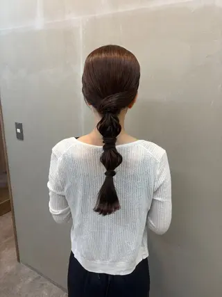 ヘアアレンジ ヤマナカ エリカのヘアスタイル