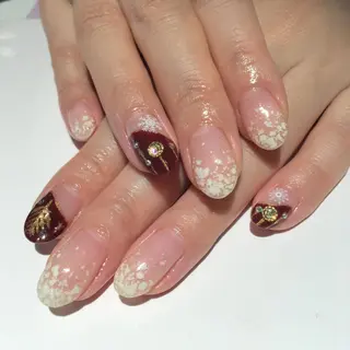 ネイル imymemine所属・渡邊 束紗のネイルデザイン