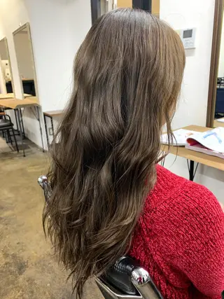 ロング カラー メンズパーマ メンズ特化ryoのヘアスタイル