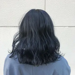 ミディアム 高橋 みく/ minim 暖色のヘアスタイル