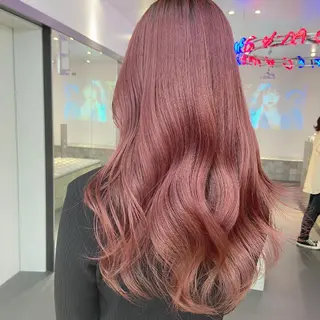 セミロング カラー ヘアアレンジ GAME 天神所属・レイヤーカット指名 No.1💖マユカのヘアスタイル