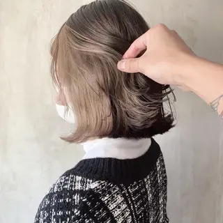 ショート カラー SAKURA 原宿所属・なかの たくみのヘアスタイル