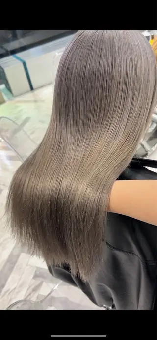 ロング カラー 冬っぽカラー/ マツエク/ゆきなのマツエク・マツパデザイン