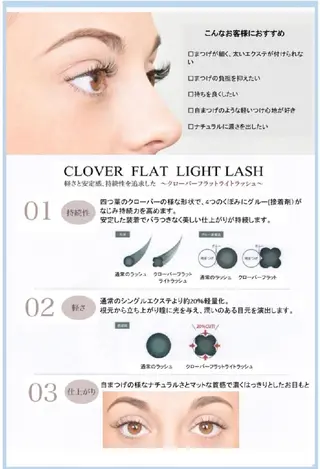 マツエク・マツパ Grace ナカニシのマツエク・マツパデザイン