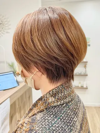 ショート 松田 /骨格矯正カットのヘアスタイル