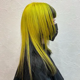 ミディアム カラー kiki所属・中田 敏明のヘアスタイル