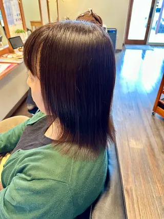 ミディアム hair design cure+所属・cure+🌼 seikoのヘアスタイル