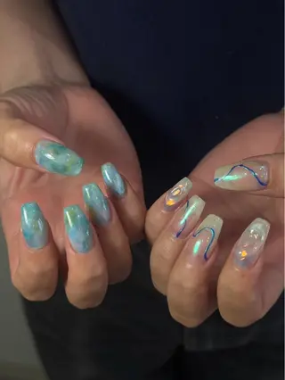 ネイル neouv所属・NEOUV_ mikuのネイルデザイン