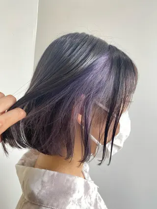 ショート カラー 韓国風レイヤーカット 🍒サンジキ アカリのヘアスタイル