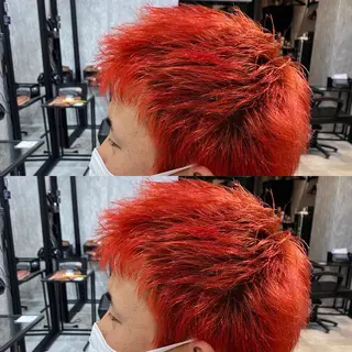 ショート カラー メンズ 𝙱𝙻𝙴𝙽 𝚋𝚢 𝚍𝚘𝚝.所属・🤍BLEN 窓🤍のヘアスタイル