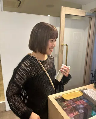 ショート 梅田/柔らかカラー/ オオハシ リナコのヘアスタイル