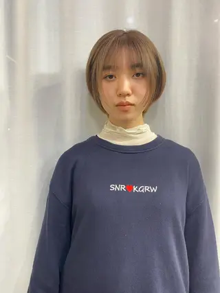 ショート les baladins du miroir所属・🍃YURI 🍃のヘアスタイル