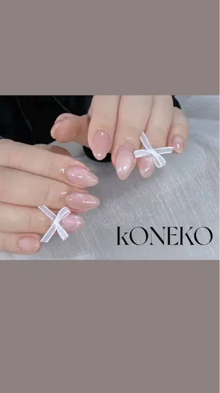 ネイル コネコネイルサロン モデル用のネイルデザイン