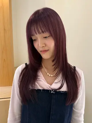 ロング GRIP/マンツー マンサロンのヘアスタイル