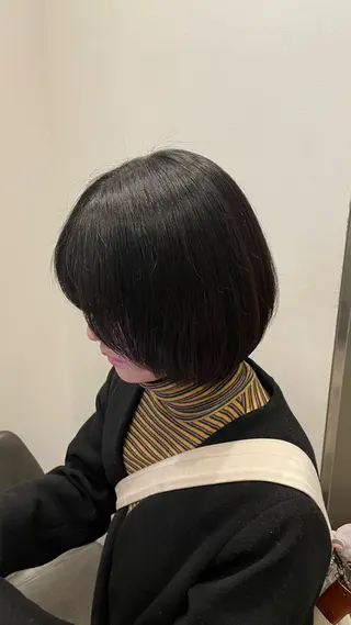 ショート メンズパーマ✨️/ 縮毛カラー🫧あきはのヘアスタイル