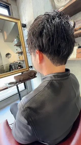 パーマ メンズ オーナースタイリスト 佐藤のヘアスタイル