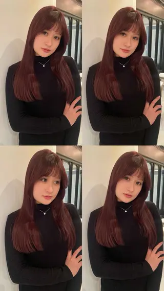 ロング カラー riria/ボブ /ブラウンカラー🎀のヘアスタイル