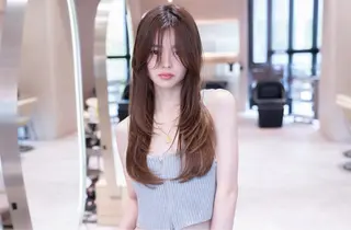 ロング カラー パーマ ill HAVANA所属・渋谷/似合わせカット ・縮毛矯正　コウのヘアスタイル