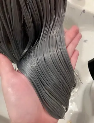 カラー AIRA/ブリーチ ‪/透明感カラーのヘアスタイル