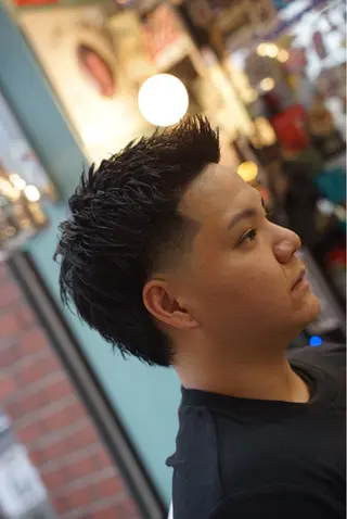 ショート TIGHT SWAG BARBERWORKS所属・TIGHT SWAG YUTOのヘアスタイル