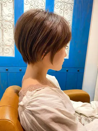 ショート カラー ショート、ボブの達人 東康介✨のヘアスタイル
