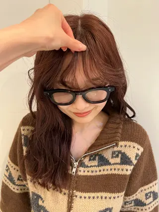 カラー KOCHAB本山所属・三谷 はるなのヘアスタイル