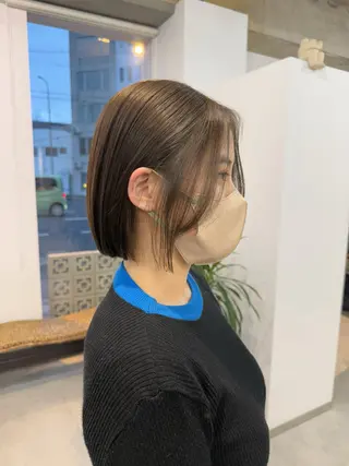 ミディアム カラー カイリ /レイヤーカットのヘアスタイル