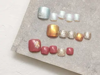 ネイル Crea la Luce 天神西通り店【クレアラルーチェ】所属・𝐚𝐢𝐤𝐚 【nail】のネイルデザイン