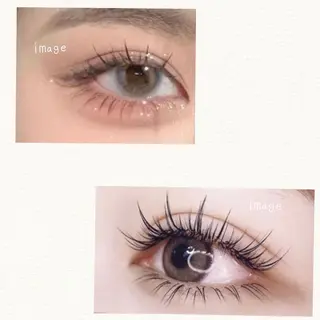パーマ ネイル マツエク・マツパ 香里園 eyelashNonのマツエク・マツパデザイン