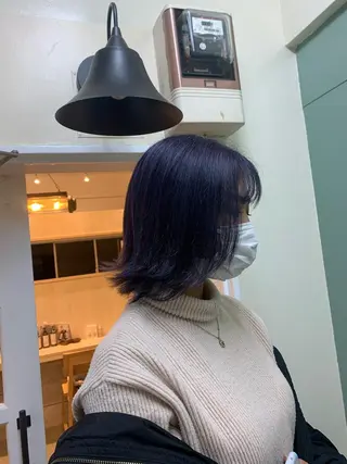 ミディアム カラー ヘアアレンジ ネイル Sia中野新橋 『JUNYA』のヘアスタイル