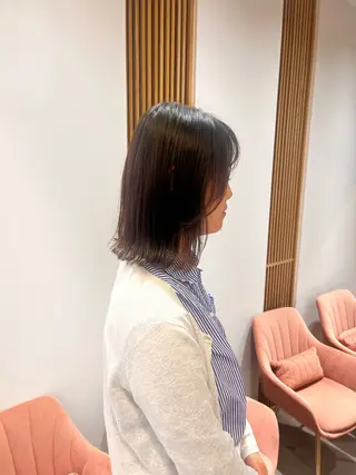 ミディアム Rosierbleu 道正のヘアスタイル