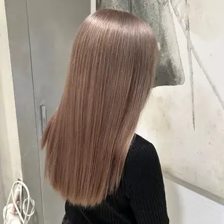 カラー ︎︎🌟韓国艶カラー ︎🌟璃奈 (ﾘﾅ)のヘアスタイル