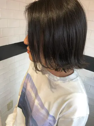 ショート カラー ボブ／髪質改善／ 銀座／CHIEのヘアスタイル