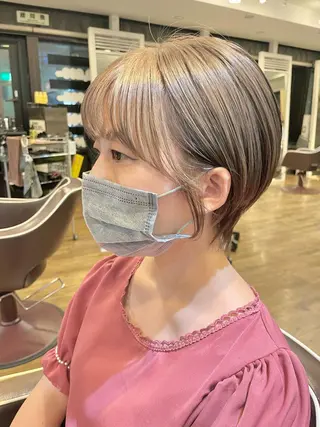 ショート カラー limit陽平 ショート/ボブのヘアスタイル